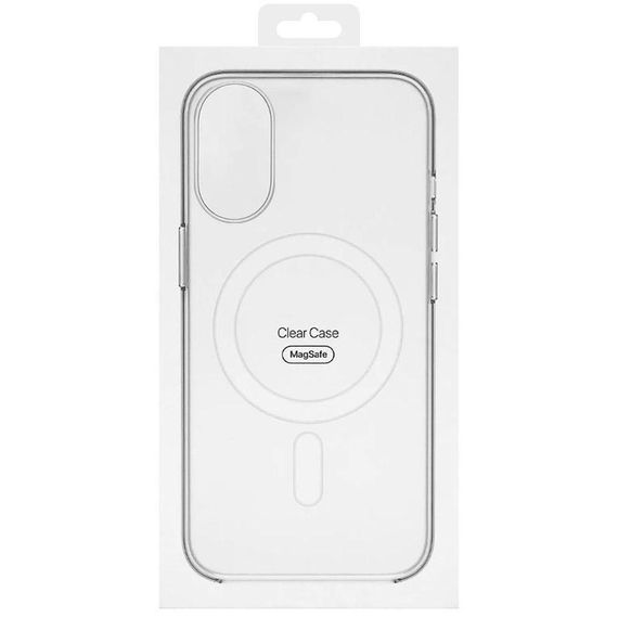 Чохол Clear Case (AAA) with MagSafe and Animation для Apple iPhone 17 Air (6.5") Clear | Зображення 1