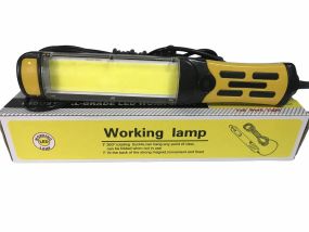 Ліхтарик BL 9096 COB для СТО з магнітом та працює від 220в кабель 9 метрів