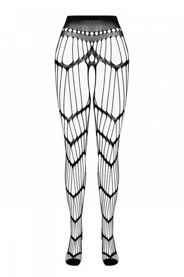 Эротические колготки-бодистокинг Passion ECO S006 white sexstyle | Зображення 2