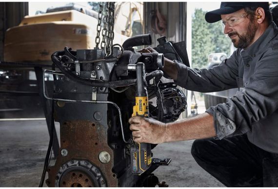 Гайковерт кутовий - тріска акумуляторний безщітковий 102Нм DeWALT DCF510N | Зображення 6
