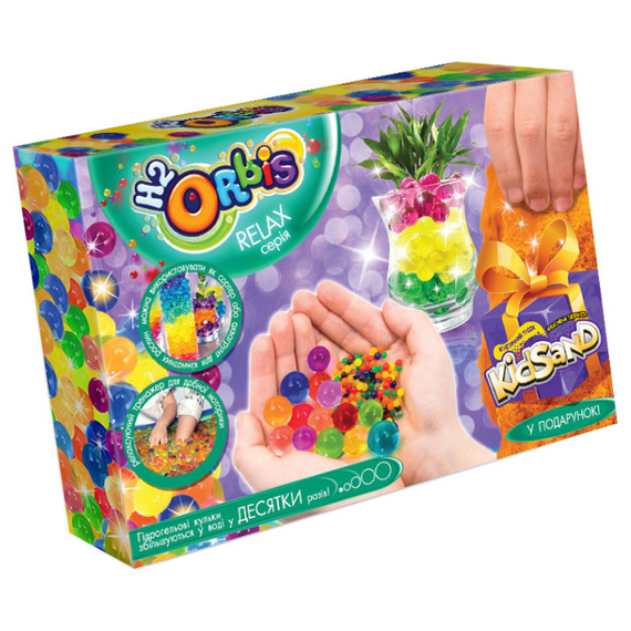 Набор креативного творчества "RELAX BOX" RLX-01U, H2Orbis Оранжевый