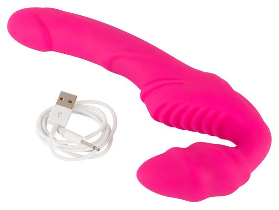 Страпон - Vibrating Strapless Strap-On Sex Aura | Зображення 4