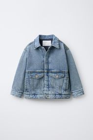 Дитяча джинсова куртка для хлопчика Zara 86 см Блакитна (26021001A)