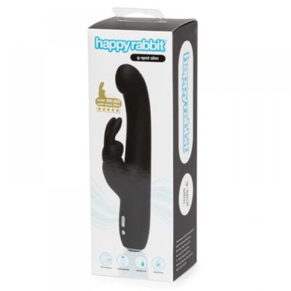 Вибратор-кролик HAPPY RABBIT Slimline для точки G sexstyle | Зображення 4