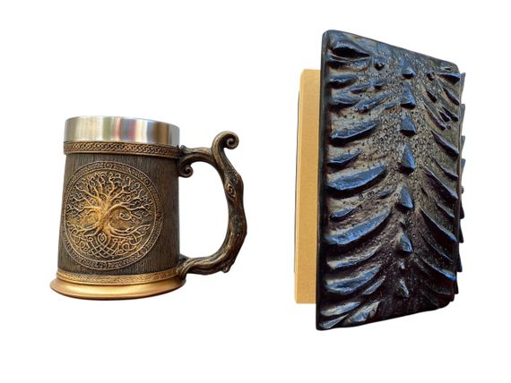 Подарунковий набір Кухоль 3D Друїд Ігграсиль і Блокнот 3D «Книга тіней і Глубін» | Зображення 1