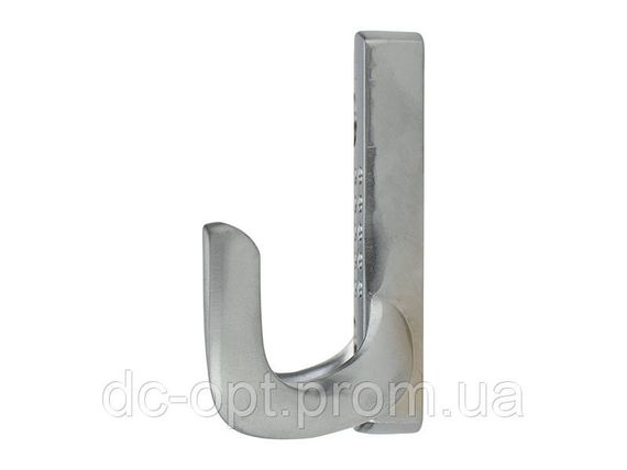 Крючок DW 341 G6 Хром Матовый (Алюминий) Big ДС ОптимаЛайн | Зображення 3