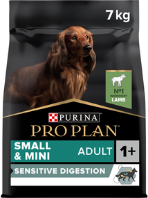 Сухий корм для собак Purina Pro Plan Small & Mini Adult 1+ Sensitive Digestion з ягням 7кг