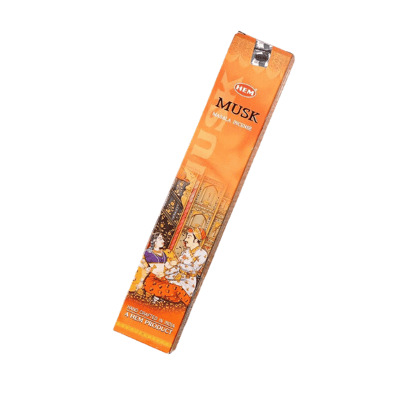 Аромапалички Musk Masala  Муск 12 шт. в уп. Hem 8901810690448