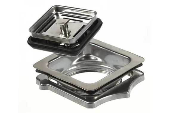 Сталевий квадратний адаптер Inox 8220.401.0505 | Зображення 2