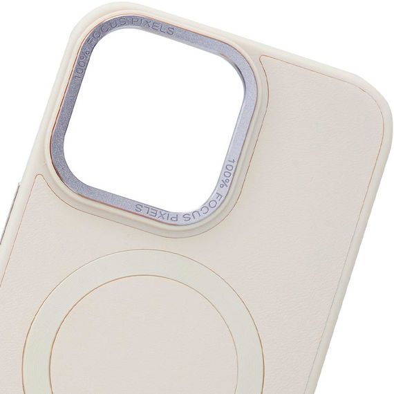 Шкіряний чохол Bonbon Leather Metal Style with MagSafe для Apple iPhone 13 Pro Max (6.7") | Зображення 1