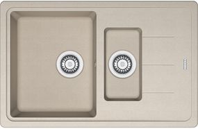 Кухонні мийки Franke BASIS BFG 651-78 Фраграніт/780х500х200/Словаччина/Сахара
 (114.0272.634)