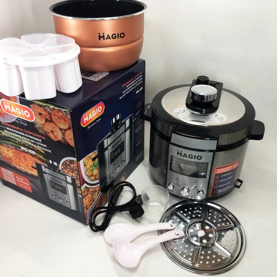 Мультиварка-скороварка MAGIO MG-429, скороварка пароварка мультиварка, електро скороварка | Зображення 1