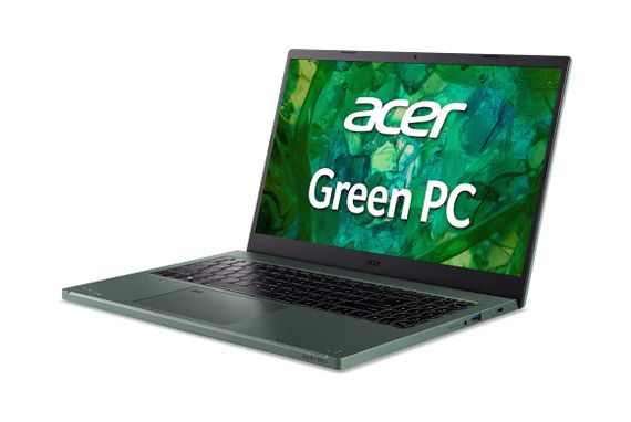 Ноутбук Acer Aspire Vero AV15-53P 15.6' FHD IPS, Intel i5-1335U, 16GB, F512GB, UMA, Lin, зелений (NX.KN5EU.002) | Зображення 3