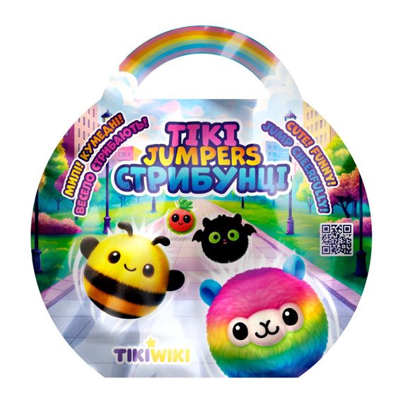 Игрушка-сюрприз "Tики-прыгунцы" Tiki Wiki BB2025 в ассортименте