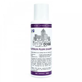 City of Dogs Шампунь для собак и кошек Platinum Plum для объемной шерсти, 100мл