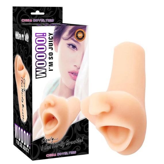 Мастурбатор Ротик Chisa ManQ Taco Woooo из киберкожи Sex Aura | Зображення 1