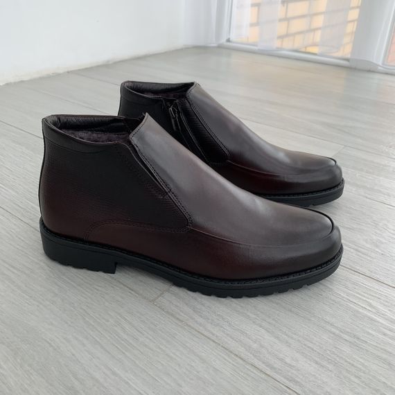 Коричневі черевики шкіряні 41 43 45 розмір. | Зображення 4