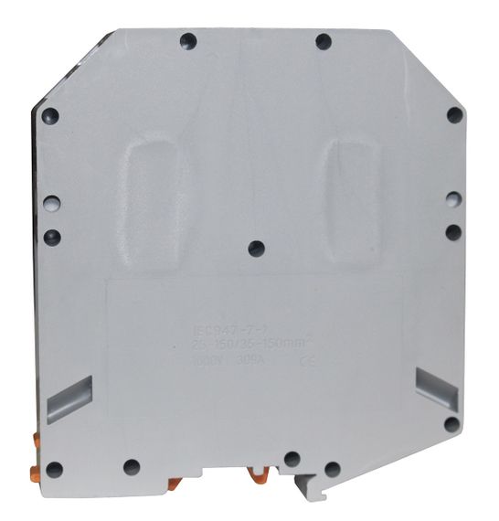 Клема КНГ-UK150 309А 35-150мм2 гвинтова сіра набірна на DIN-рейку без маркера Ny95505470