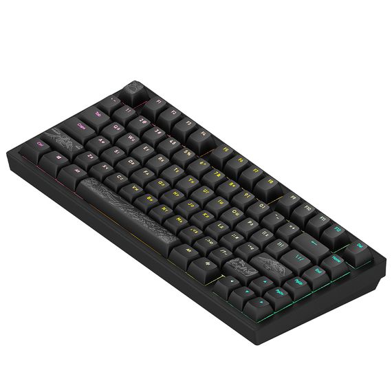 Клавіатура Dark Project ALU81 Terra Nostra PBT RGB Mech G3MS Moonstone Black (DPKB_NOSTRA_81_ANSI_BLACK_UA) | Зображення 2