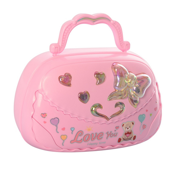УЦЕНКА!!! Музыкальная шкатулка Сумочка Bambi 9220(Pink)-UC зеркало, механическая