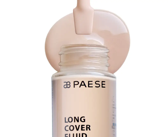 Тональний крем Paese Long Cover Fluid - 01 Light Beige (30 ml) | Зображення 1