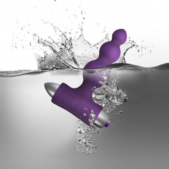 Анальний вібратор Rocks Off Petite Sensations – Bubbles Purple | Зображення 1