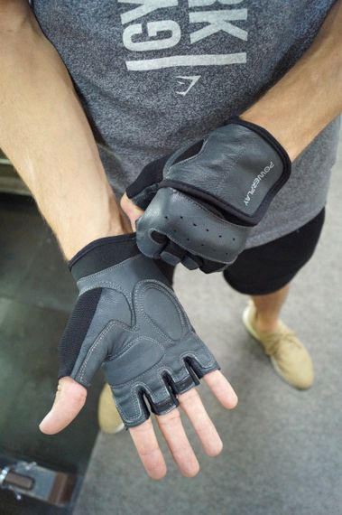 Рукавички для фітнесу PowerPlay 2229 Чорні M | Зображення 9