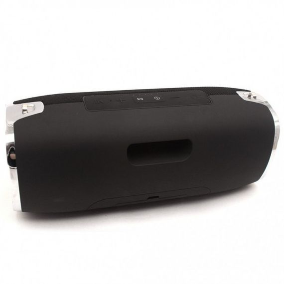 Портативная Bluetooth колонка с влагозащитой и мощностью 31 Ватт 2*8W+15W HPS A6 Black | Зображення 3
