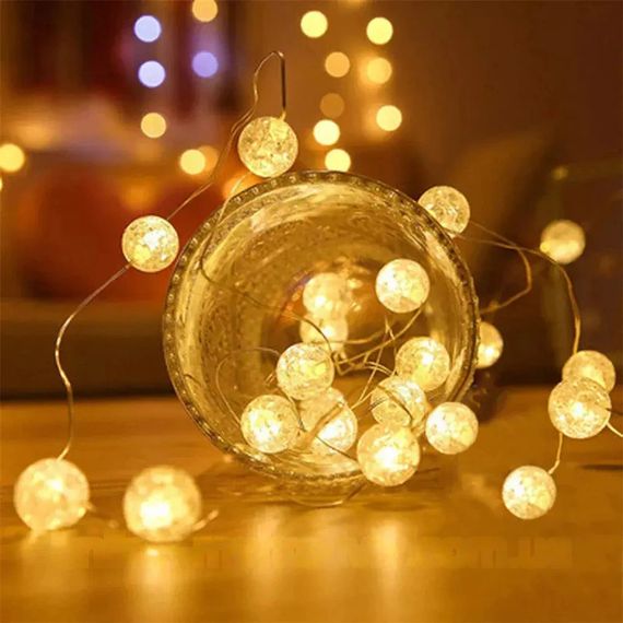 Гірлянда-лампочки USB 10м, 100LED, Теплий білий XPRO (23457648101_348) | Зображення 6
