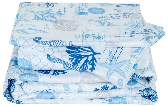 Комплект постільної білизни Soho Полуторний 150х200 см Sea | Зображення 1