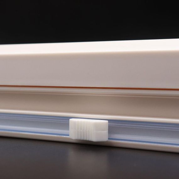 Диспенсер для зберігання та розрізання харчової плівки, 36х7х7см / Кухонний органайзер для фольги та пергаменту | Зображення 4