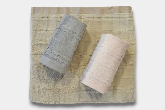 Набор полотенец 70х140 см Pupilla Cevher v1, банные 3 шт. | Зображення 2