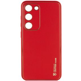 Шкіряний чохол Xshield для Samsung Galaxy S23 Червоний / Red