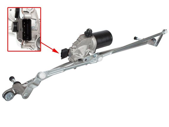 Opel Movano B 2010- механизм трапеция дворников + моторчик | Зображення 1