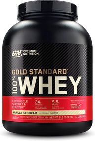 Протеїн Optimum Nutrition Gold Standard 100% Whey 2273 g (Vanilla Ice Cream) EU