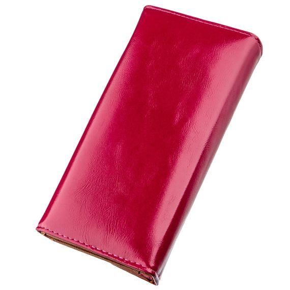 Кошелек женский из гладкой экокожи KIVI 19074 Розовый | Зображення 2