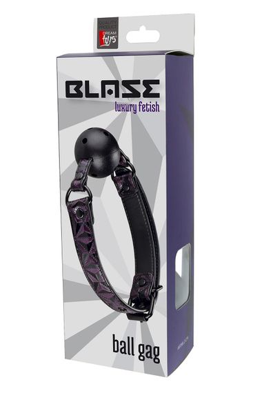 Кляп BLAZE BALL Gag PURPLE, Пурпурный, Регульований | Зображення 1