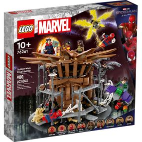 Конструктор LEGO Marvel Решающий бой Человека-Паука 900 деталей (76261)