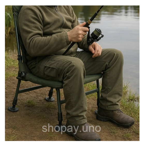 СТУЛ Fishing Bench 010D для риболовлі та відпочинку на природі ∙ Комфортне крісло складане 010D для подорожей | Зображення 3