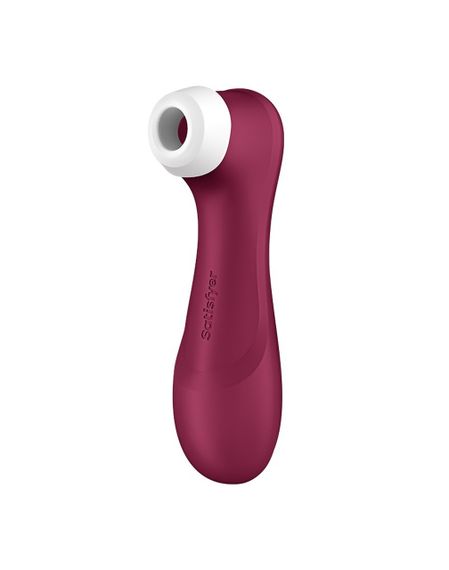 Вакуумний смарт стимулятор Satisfyer Pro 2 Generation 3 Liquid Air Technology, бордовий Sex Aura | Зображення 1