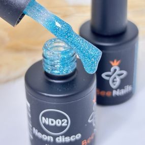 Світловідбивний гель-лак Bee Nails Neon Disco №02 8мл