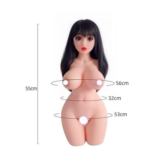 Реалістична силіконова секс-лялька Emily брюнетка | Зображення 3