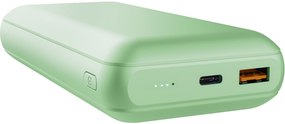 Trust Акумулятор портативний літій-іонний power bank Redoh, 20000мА·год, USB-A/2хUSB-C, 18W, QC 3.0, PD, зелений (25035_TRUST)