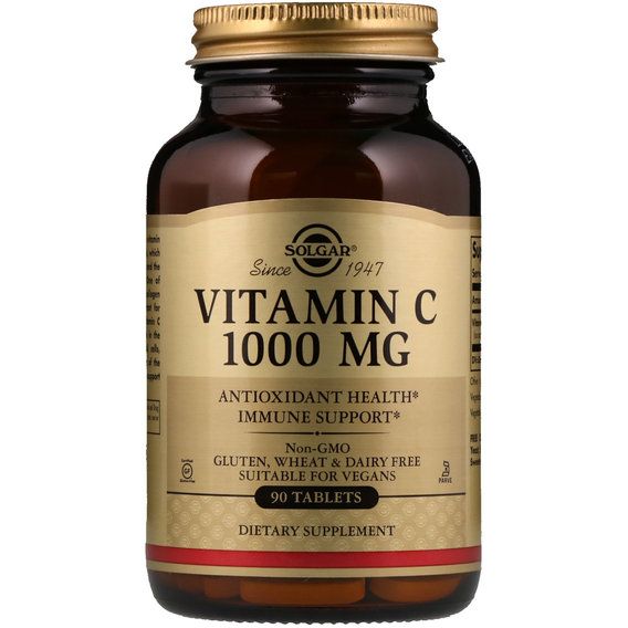 Витамин C Solgar Vitamin C 1000 mg 90 Veg Tabs SOL-03275