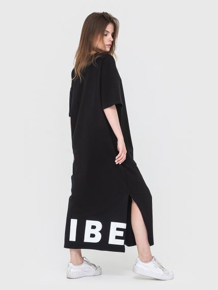 Сукня для жінок довга з коротким рукавом літня, XL | Зображення 2