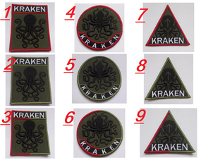 Шеврон КРАКЕН (9шт)
