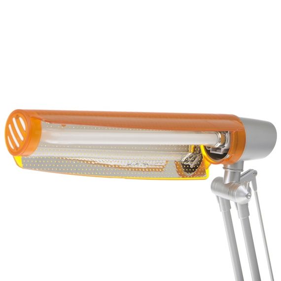 Настольная лампа на гибкой ножке офисная TP-004 ORANGE | Зображення 1