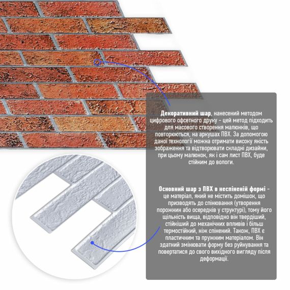 Декоративна ПВХ панель 960*480*4мм SW-00001558 | Зображення 1