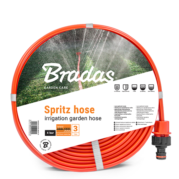 Шланг спринклерний Bradas 3-х канальний 7,5 м SPRITZ HOSE WSH7,5