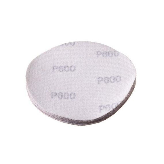 Круг наждачний самоклейний 125 мм, папір класу E, К600, 10 од. INTERTOOL BT-0570 | Зображення 2